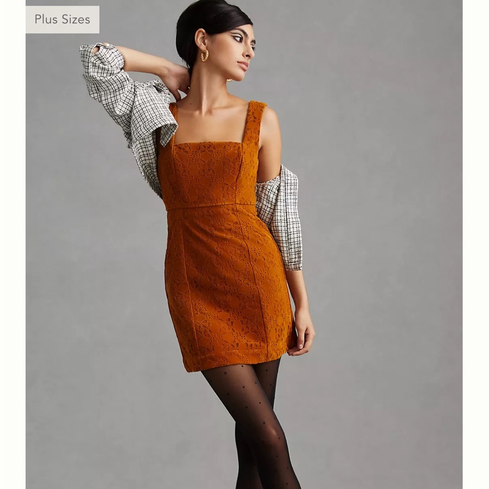 NWT faux- suede mini dress